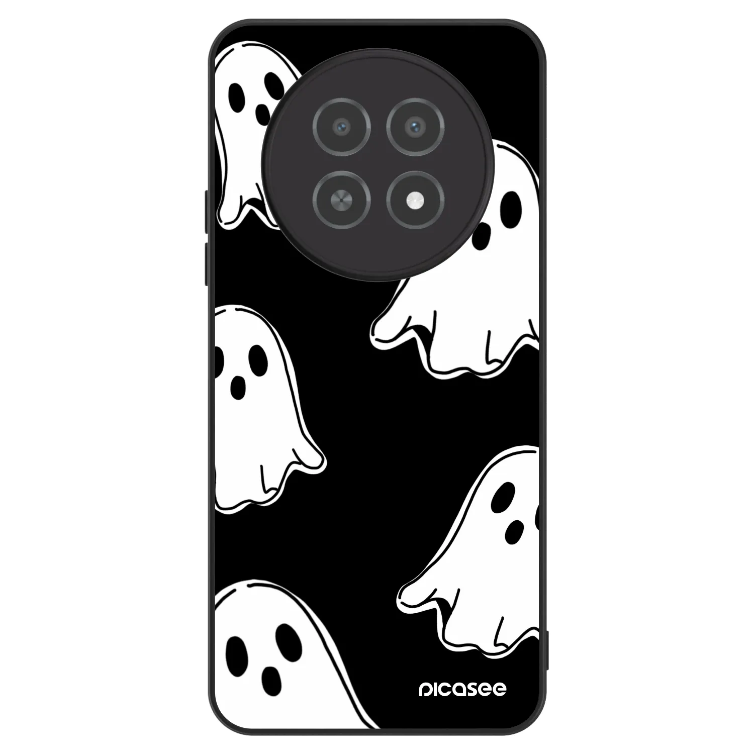 Picasee ULTIMATE CASE pro Realme 12X - Black ghosts