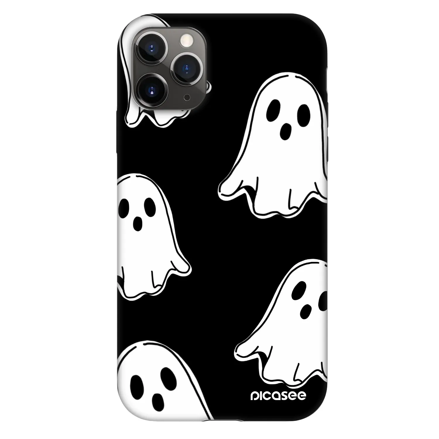 Picasee Fashion Case pre Apple iPhone 11 Pro - Black ghosts