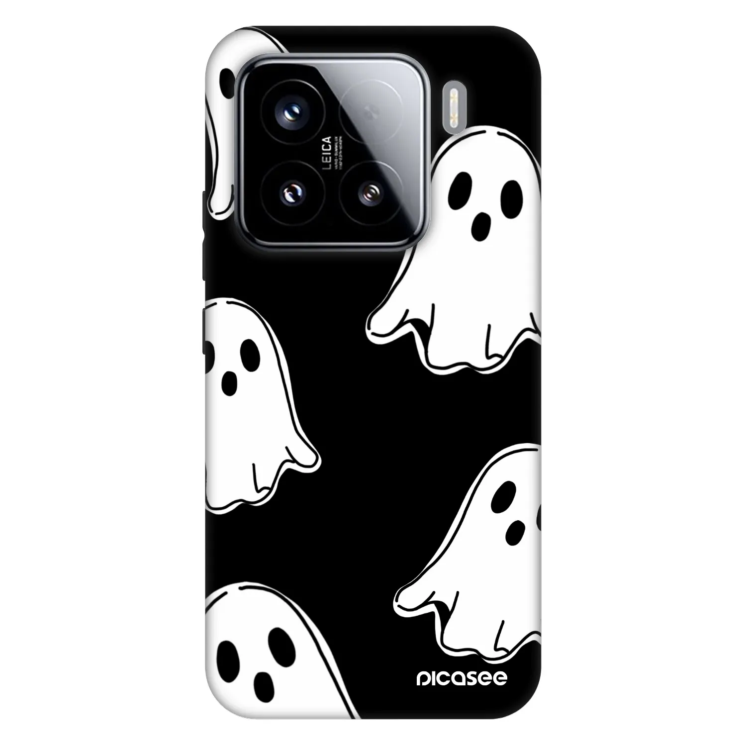 Picasee Fashion Case pre Xiaomi 15 - Black ghosts