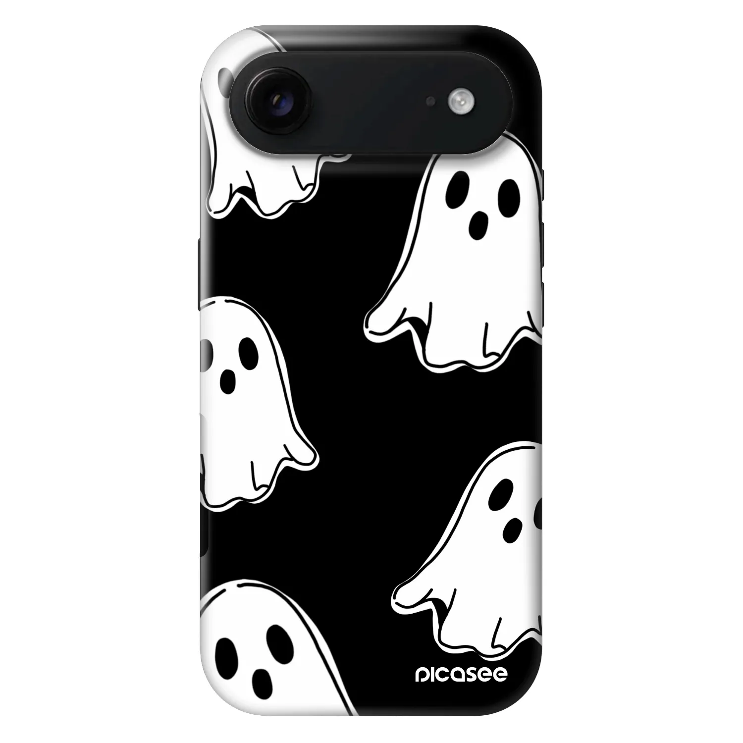 Picasee Fashion Case MagSafe pre Apple iPhone Air - Black ghosts