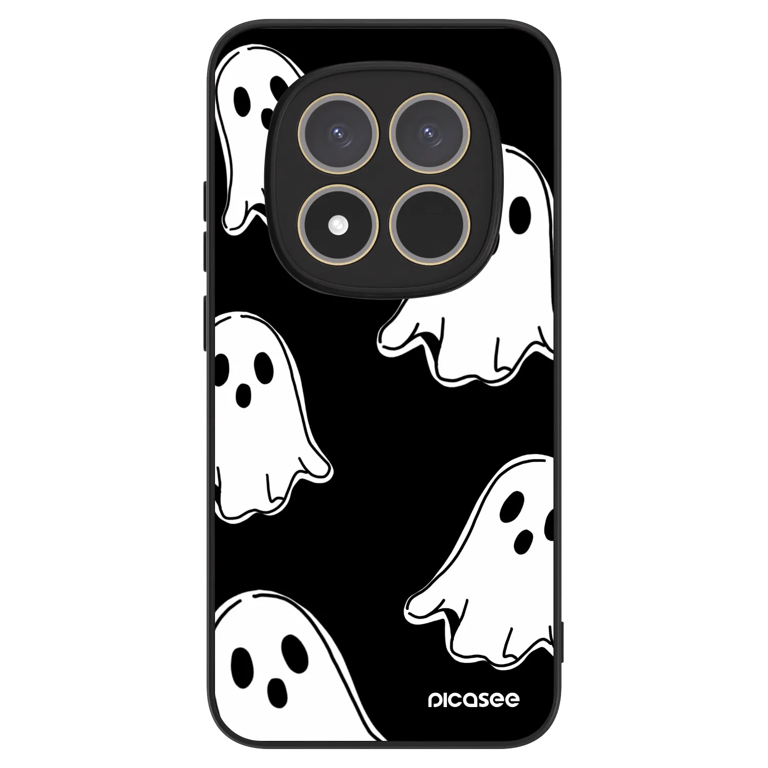Picasee ULTIMATE CASE pro Xiaomi Redmi Note 15 Pro 4G - Black ghosts