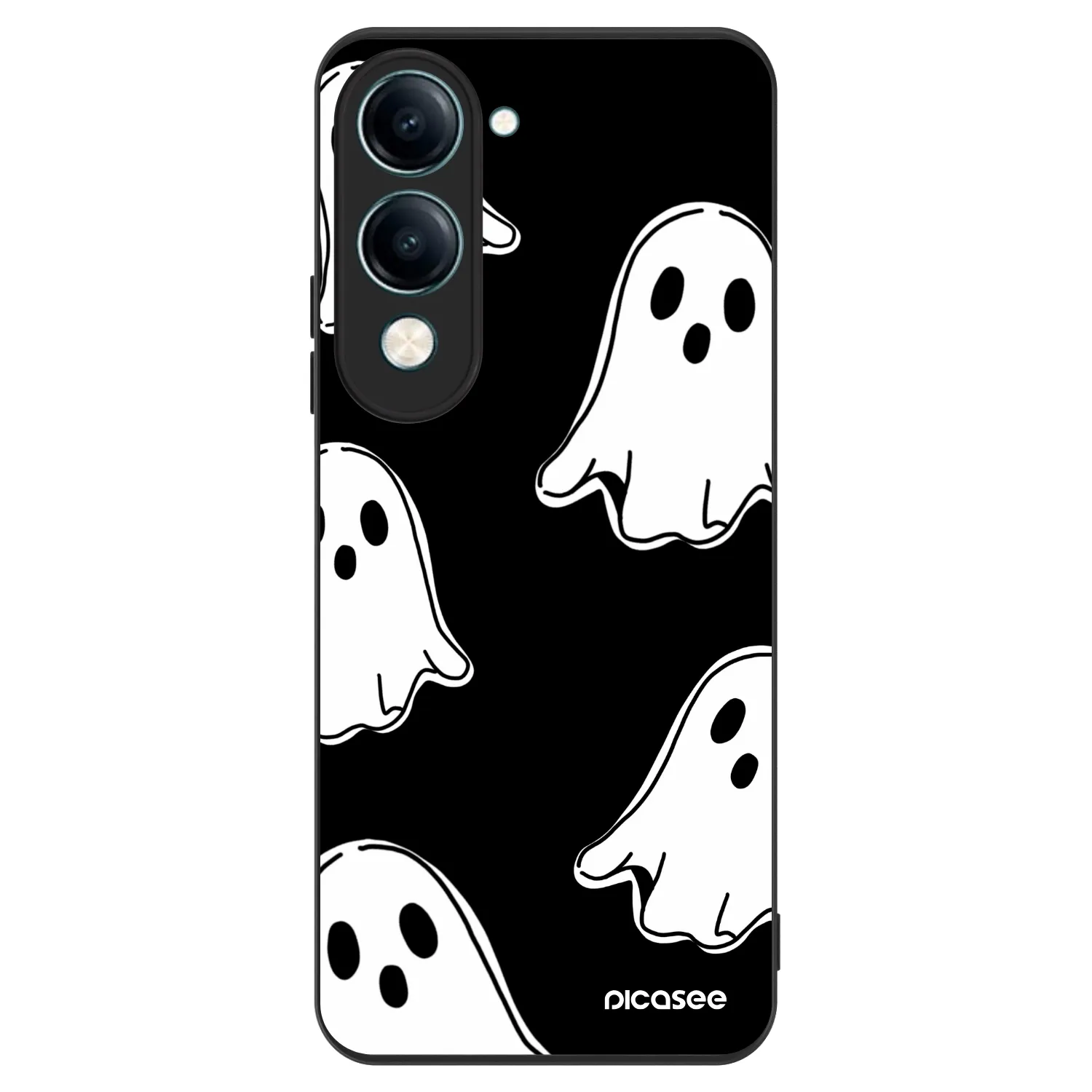 Picasee ULTIMATE CASE pro Vivo Y29s 5G - Black ghosts