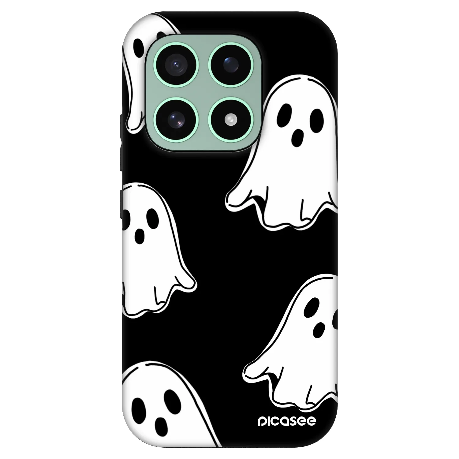 Picasee Fashion Case pre Xiaomi 17 - Black ghosts