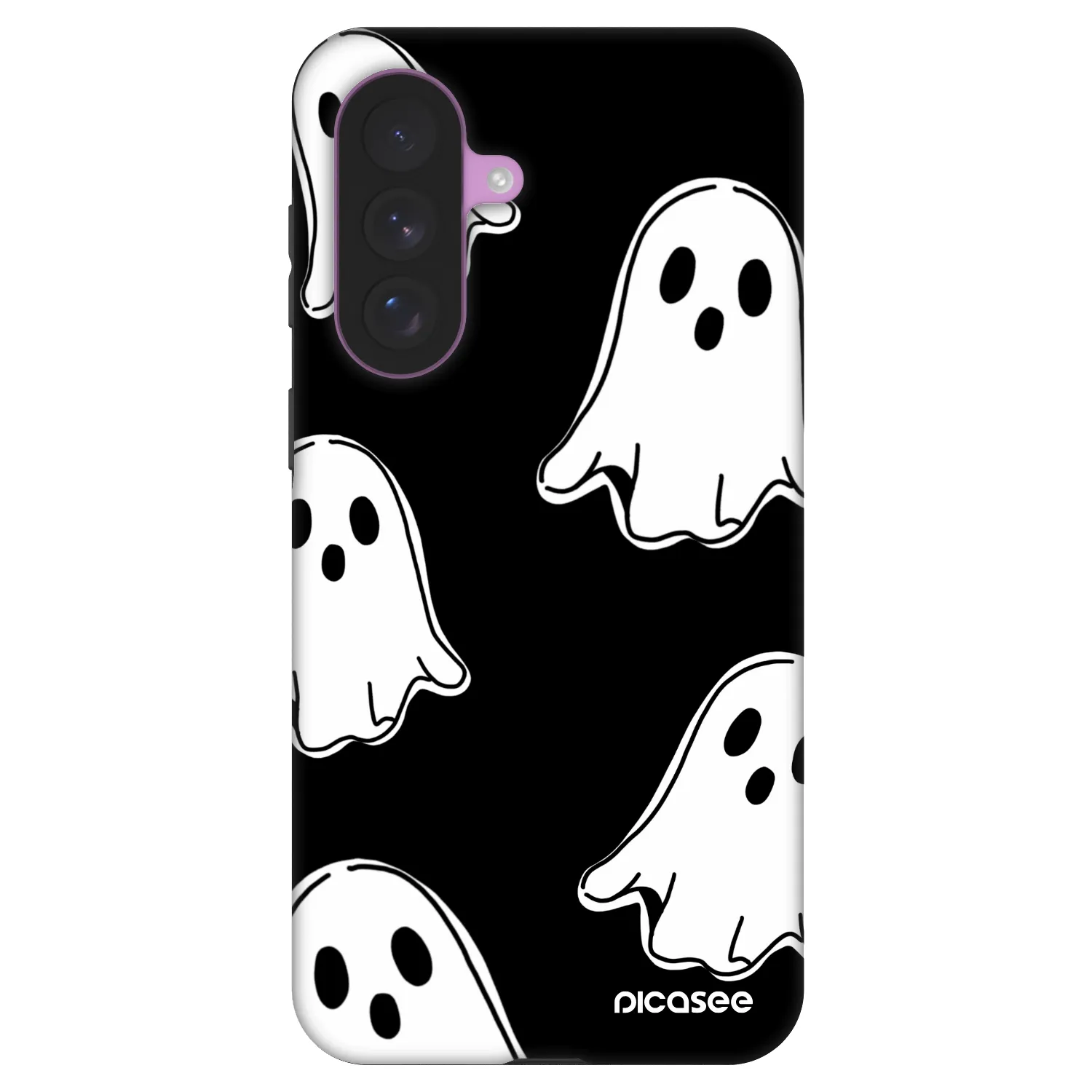 Picasee Fashion Case pre Samsung Galaxy A57 5G - Black ghosts