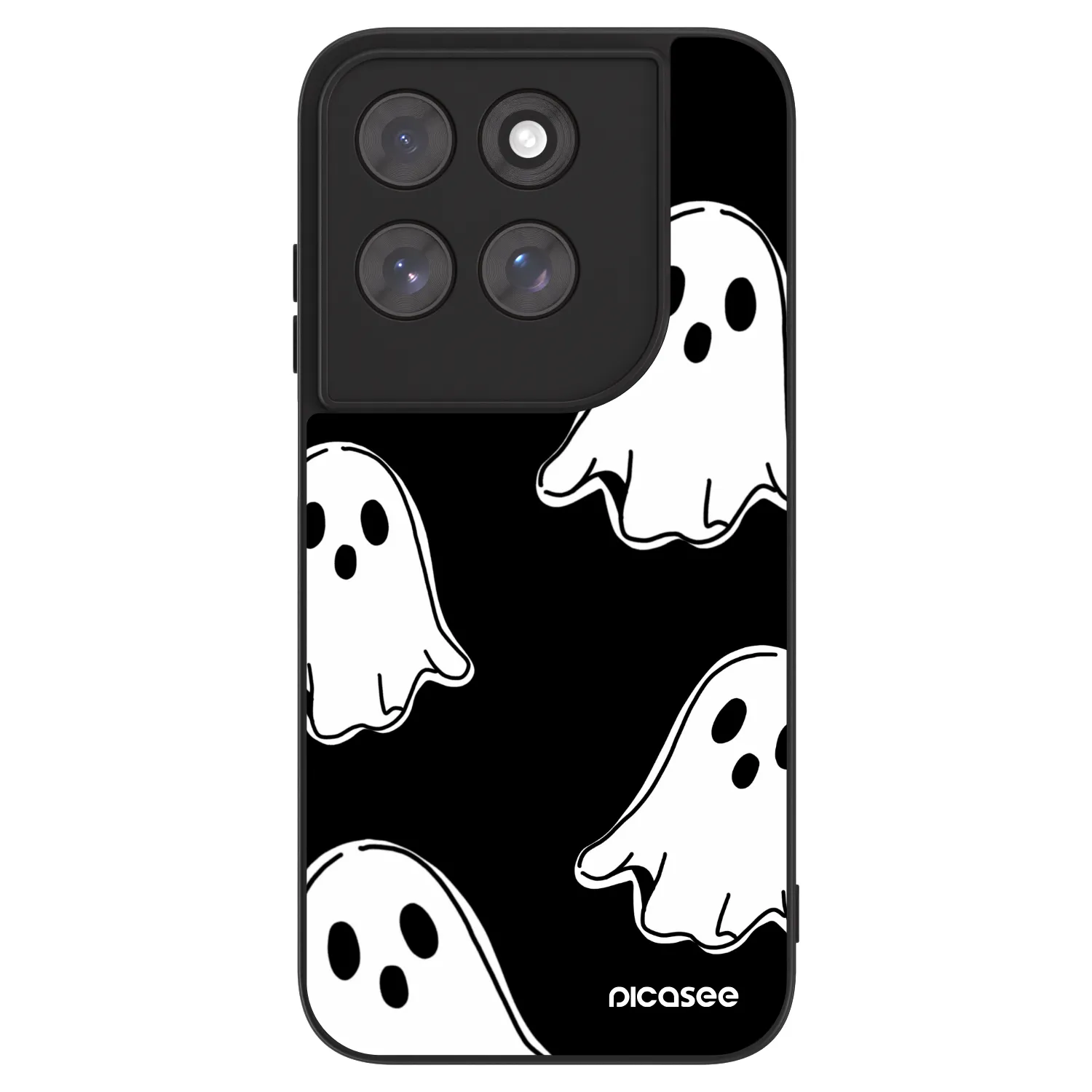 Picasee ULTIMATE CASE pro Motorola Moto G77 - Black ghosts