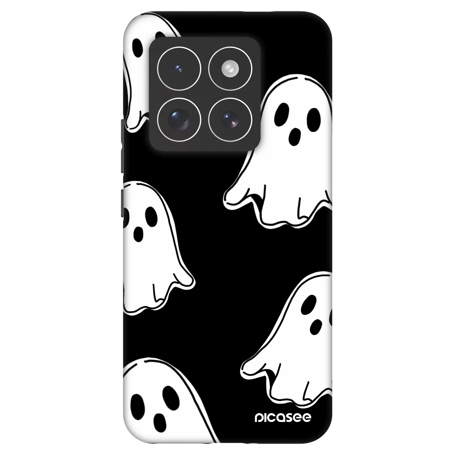 Picasee Fashion Case pre Xiaomi 14 Pro - Black ghosts