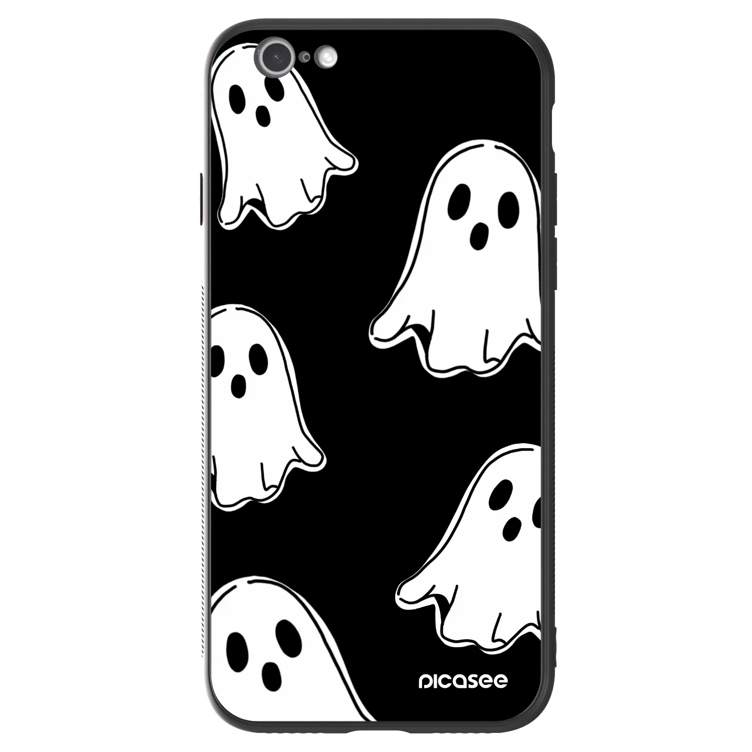 Picasee ULTIMATE CASE pro Apple iPhone 6/6S - Black ghosts