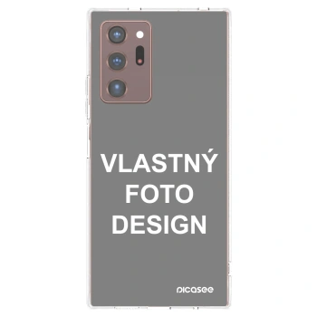 Picasee silikónový prehľadný obal pre Samsung Galaxy Note 20 Ultra - Vlastný fotka/motiv