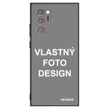 Picasee silikónový čierny obal pre Samsung Galaxy Note 20 Ultra - Vlastný fotka/motiv