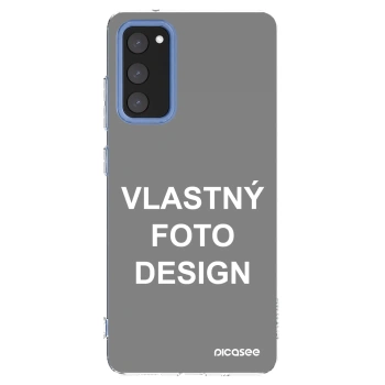 Picasee silikónový prehľadný obal pre Samsung Galaxy S20 FE - Vlastný fotka/motiv
