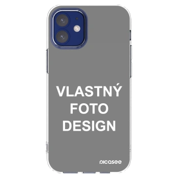 Picasee silikónový prehľadný obal pre Apple iPhone 12 mini - Vlastný fotka/motiv