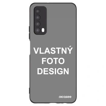 Picasee silikónový čierny obal pre Huawei P Smart 2021 - Vlastný fotka/motiv