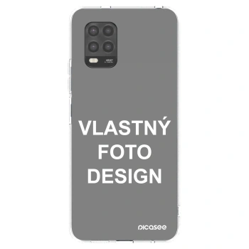 Picasee silikónový prehľadný obal pre Xiaomi Mi 10 Lite - Vlastný fotka/motiv