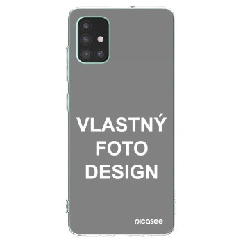 Picasee silikónový prehľadný obal pre Samsung Galaxy M51 M515F - Vlastný fotka/motiv