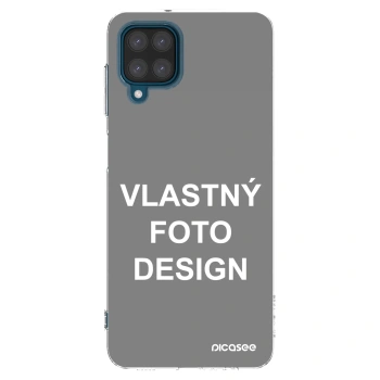 Picasee silikónový prehľadný obal pre Samsung Galaxy A12 A125F - Vlastný fotka/motiv