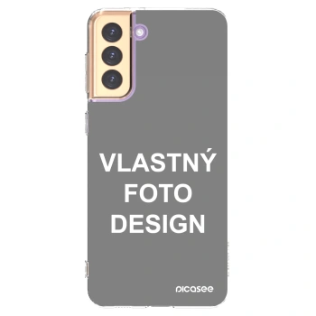 Picasee silikónový prehľadný obal pre Samsung Galaxy S21+ 5G G996F - Vlastný fotka/motiv