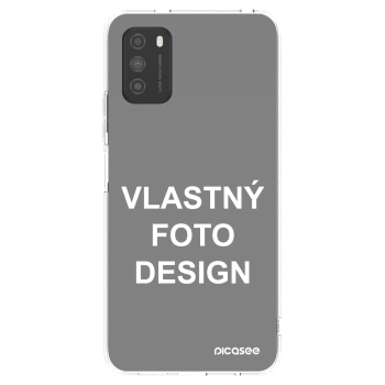 Picasee silikónový prehľadný obal pre Xiaomi Poco M3 - Vlastný fotka/motiv