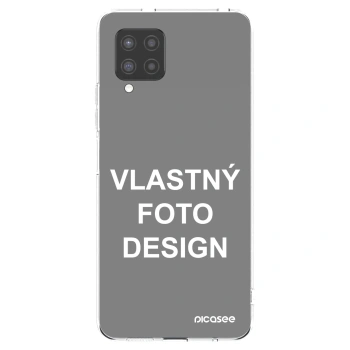 Picasee silikónový prehľadný obal pre Samsung Galaxy A42 A426B - Vlastný fotka/motiv