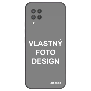 Picasee silikónový čierny obal pre Samsung Galaxy A42 A426B - Vlastný fotka/motiv