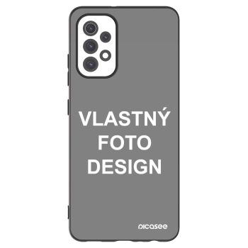 Picasee silikónový čierny obal pre Samsung Galaxy A32 5G A326B - Vlastný fotka/motiv