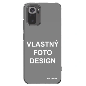 Picasee silikónový prehľadný obal pre Xiaomi Redmi Note 10S - Vlastný fotka/motiv