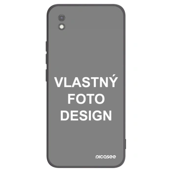 Picasee silikónový čierny obal pre Xiaomi Redmi 9AT - Vlastný fotka/motiv
