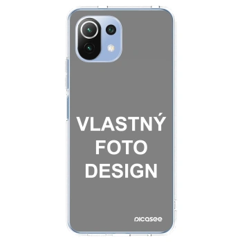 Picasee silikónový prehľadný obal pre Xiaomi Mi 11 Lite - Vlastný fotka/motiv