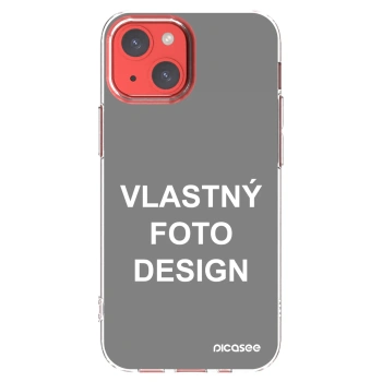 Picasee silikónový prehľadný obal pre Apple iPhone 13 mini - Vlastný fotka/motiv
