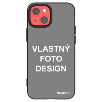 Picasee silikónový čierny obal pre Apple iPhone 13 mini - Vlastný fotka/motiv