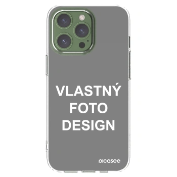 Picasee silikónový prehľadný obal pre Apple iPhone 13 Pro - Vlastný fotka/motiv