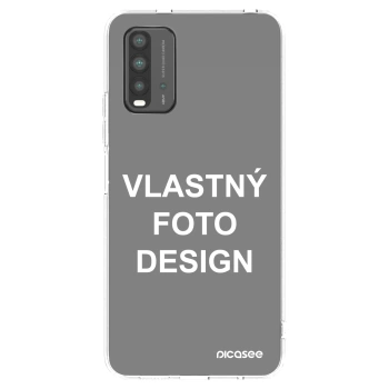 Picasee silikónový čierny obal pre Xiaomi Redmi 9T - Vlastný fotka/motiv