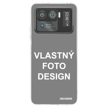 Picasee silikónový prehľadný obal pre Xiaomi Mi 11 Ultra - Vlastný fotka/motiv