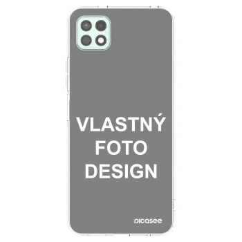 Picasee silikónový prehľadný obal pre Samsung Galaxy A22 A226B 5G - Vlastný fotka/motiv