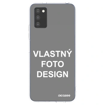 Picasee silikónový prehľadný obal pre Samsung Galaxy A02s A025G - Vlastný fotka/motiv