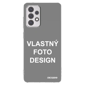 Picasee silikónový prehľadný obal pre Samsung Galaxy A52s 5G A528B - Vlastný fotka/motiv