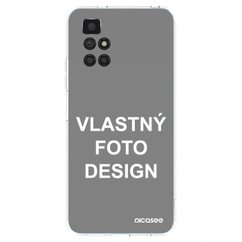 Picasee silikónový prehľadný obal pre Xiaomi Redmi 10 - Vlastný fotka/motiv
