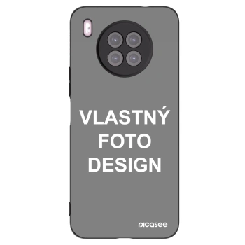 Picasee silikónový čierny obal pre Huawei Nova 8i - Vlastný fotka/motiv