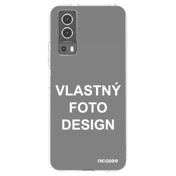 Picasee silikónový prehľadný obal pre Vivo Y72 5G - Vlastný fotka/motiv