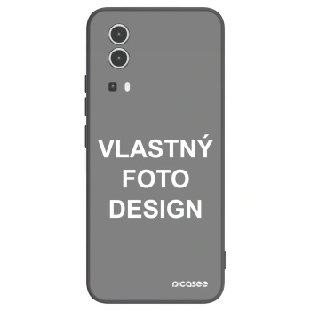 Picasee silikónový čierny obal pre Vivo Y72 5G - Vlastný fotka/motiv