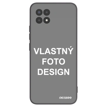 Picasee silikónový čierny obal pre Realme 8i - Vlastný fotka/motiv