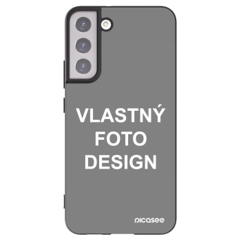Picasee silikónový čierny obal pre Samsung Galaxy S22+ 5G - Vlastný fotka/motiv
