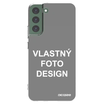 Picasee silikónový prehľadný obal pre Samsung Galaxy S22+ 5G - Vlastný fotka/motiv