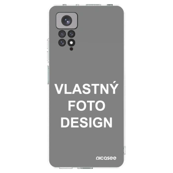 Picasee silikónový prehľadný obal pre Xiaomi Redmi Note 11 - Vlastný fotka/motiv