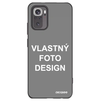 Picasee silikónový čierny obal pre Xiaomi Redmi Note 11S 4G - Vlastný fotka/motiv