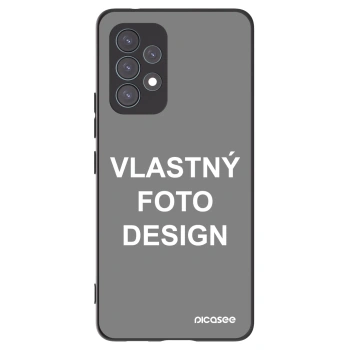 Picasee silikónový čierny obal pre Samsung Galaxy A53 5G A536 - Vlastný fotka/motiv