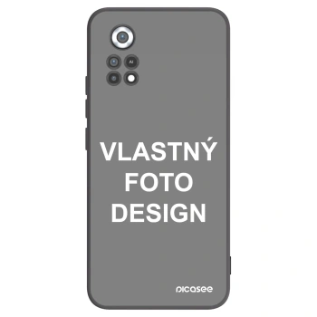 Picasee silikónový čierny obal pre Xiaomi Poco X4 Pro 5G - Vlastný fotka/motiv