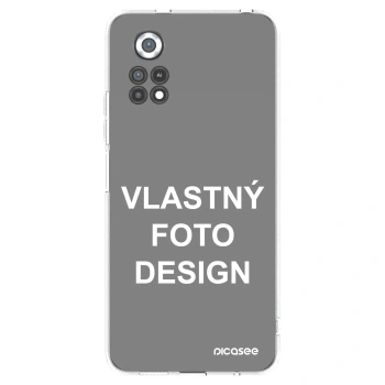 Picasee silikónový prehľadný obal pre Xiaomi Poco X4 Pro 5G - Vlastný fotka/motiv