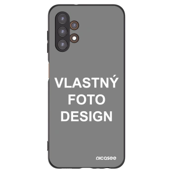 Picasee silikónový čierny obal pre Samsung Galaxy A13 4G A135 - Vlastný fotka/motiv