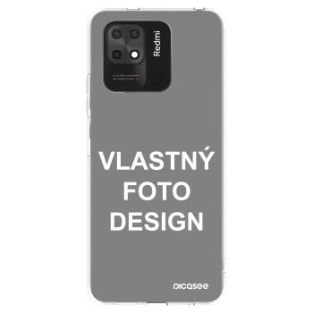 Picasee silikónový prehľadný obal pre Xiaomi Redmi 10C - Vlastný fotka/motiv
