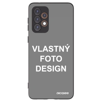 Picasee silikónový čierny obal pre Samsung Galaxy A33 5G A336 - Vlastný fotka/motiv